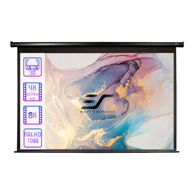 Elite Screens | Spectrum Series | Electric100H | Diagonal 100 inch | 16:9 | Viewable screen width (W) 221 cm | Black