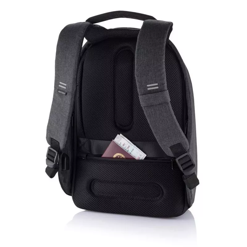 Backpack XDDESIGN Bobby Hero XL — 21.5 L, fits 17 inch laptop, tablet compartment, organizational panel, black