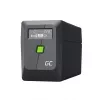 UPS Line-Interactive Green Cell 6.5 kVA, 360 W, 2 AC outlets, 12 V 7 Ah VRLA, USB, tower, black