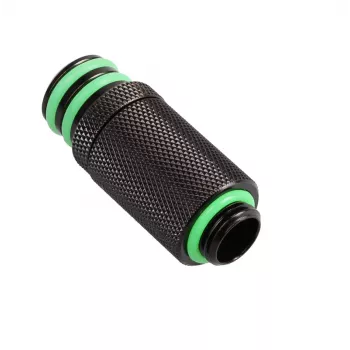 Bitspower Direct-Connect Set straight G1/4 inch AG - extra long, black