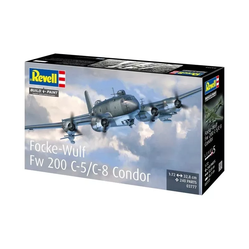 Plastic model airplane REVELL Fendt 728 Vario scale model kit REV-03777