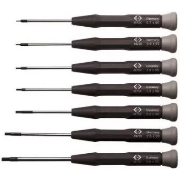 Screwdriver set c.k tools T4874X — 7 pieces precision electronics screwdrivers