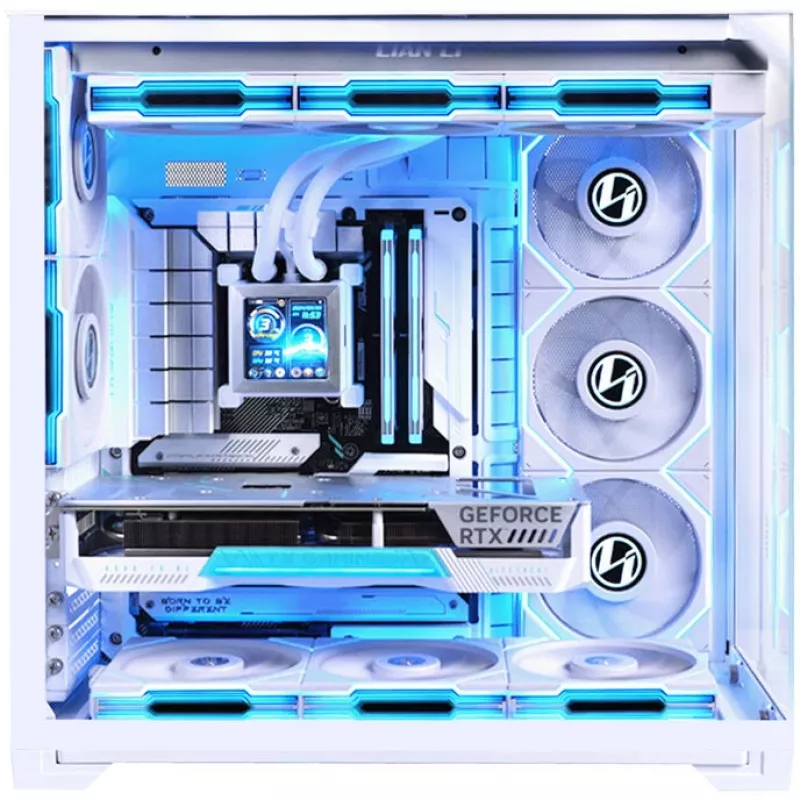 PC case Lian Li 011 Vision Compact Tower White