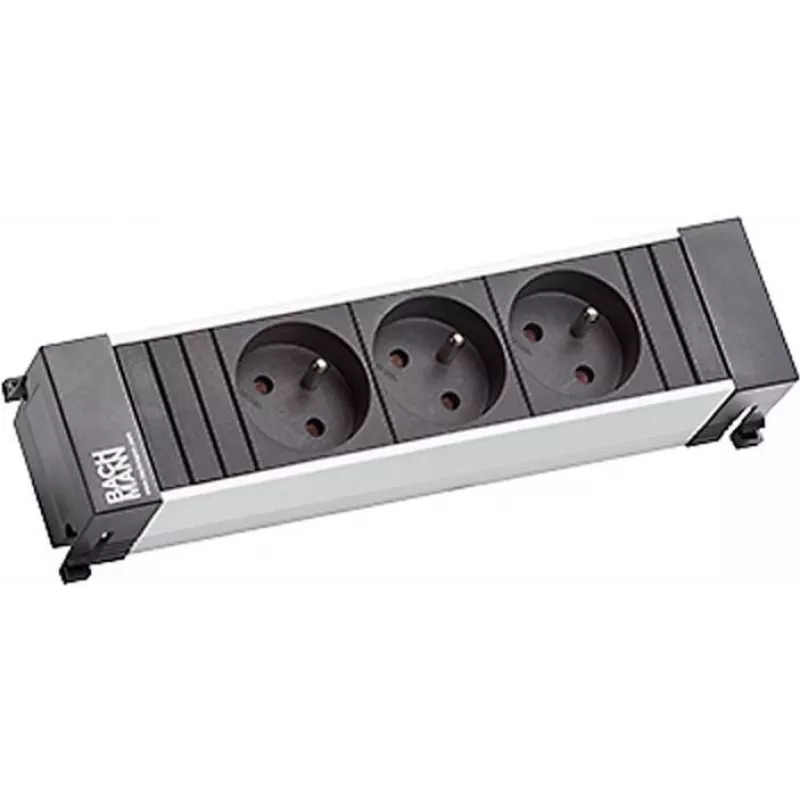 Bachmann Socket Unit Power 916.111Frame 3xUTE/Frankreich supply cable 2m m