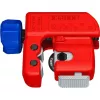 Pipe cutter Knipex TubiX S 3–30 mm, compact cutting tool for metal and plastic pipes