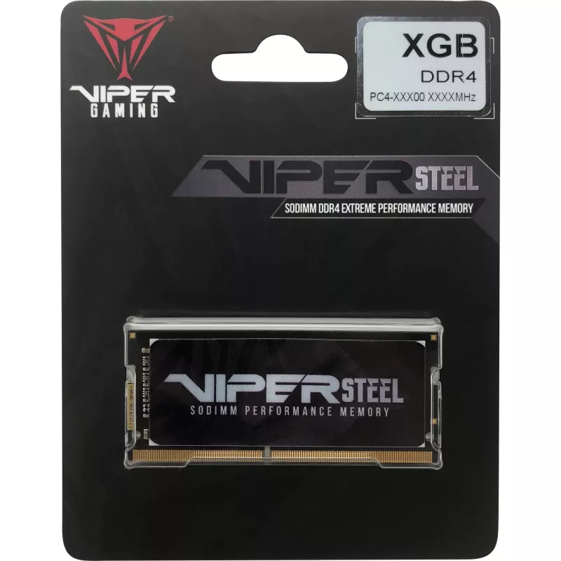 SO-DIMM 32 GB DDR4-2400 , Memory Grey, PVS432G240C5S, Viper Steel, INTEL XMP