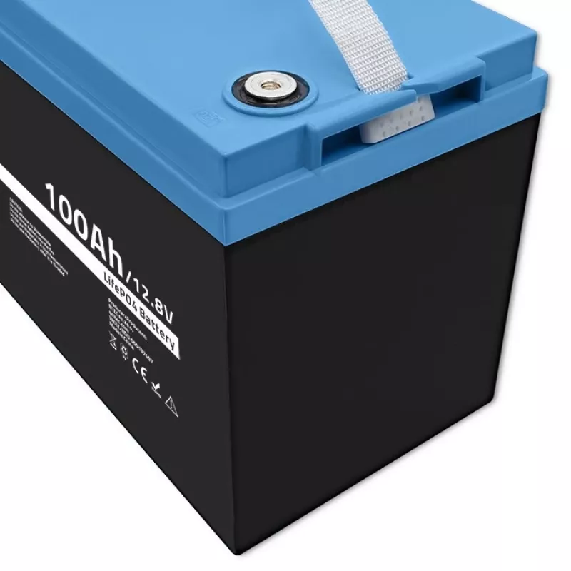 Qoltec 53705 Lithium Iron Phosphate Battery 100 Ah 12.8 V