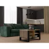 Coffee table top e shop STOLIK KAWOWY ŁAWA MODERN 4P SLIM Dąb Artisan / black frezy