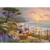 Thomas Kinkade Studios: Disney - Donald and Daisy A Duck Day Afternoon, Puzzle 1000 Pieces