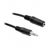 Audio cable DeLOCK 84002 3m 3.5mm Black