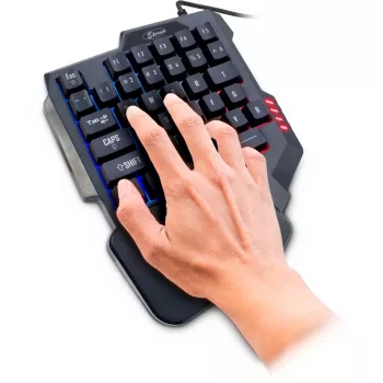 Keyboard Inter-Tech KB-3035 Gaming USB QWERTY Black