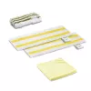 Kärcher 2.863-346.0 - Bodentuch - White - Yellow - fabric - Kärcher SC 2 Deluxe - SC 2 EasyFix - SC 3 EasyFix - SC 4 Deluxe - SC 4 EasyFix - SC 4 EasyFix - Iron SC... - 345 mm - 11