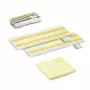 Kärcher 2.863-346.0 - Bodentuch - White - Yellow - fabric - Kärcher SC 2 Deluxe - SC 2 EasyFix - SC 3 EasyFix - SC 4 Deluxe - SC 4 EasyFix - SC 4 EasyFix - Iron SC... - 345 mm - 11