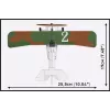 Construction Set Cobi Blocks Nieuport 17 C.1 277 pcs — Model Aircraft Kit, Collectible Brick Set