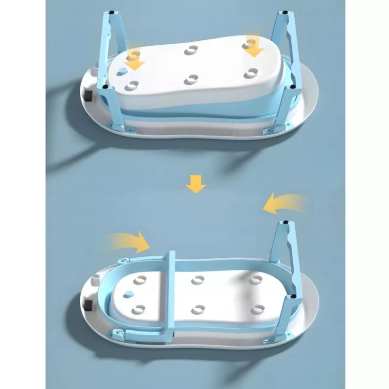 Children's bathtub Extralink EX.20994 Blue with integrated LED thermometer