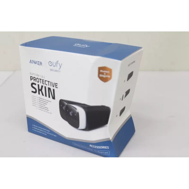 Silicone Skins Set Anker Eufy 2 Black for EufyCam EufyCam 2