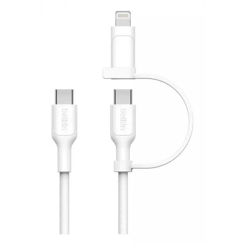 USB Cable Belkin BoostCharge Pro 1.5m USB C USB C/Lightning White