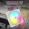 Fan Corsair RS140 ARGB 14 cm White 330-1700 RPM