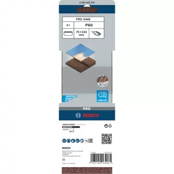 Bosch 2 608 606 070 sander accessory 3 pc(s) Sanding belt
