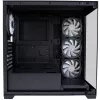 LC-Power Enclosure MidiTower 715B black USB3.2/Audio o.Power Supply SEAMLESS_X (LC-715B-ON)