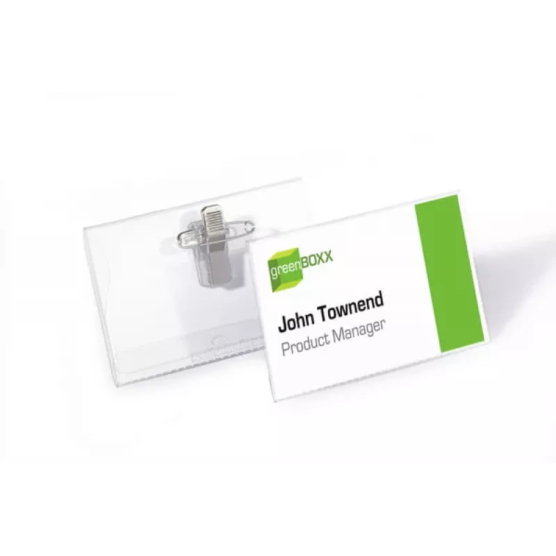 Durable PVC Combi Clip Name Badge Durable 8101-19