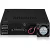 Drive bay adapter frame icy dock MB092VK-B for 2 x 6.3 cm U.2 / U.3 NVMe SSDs to 3.5 inch bay (black)