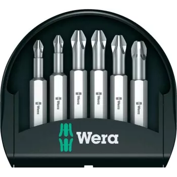 Wera Phillips-PZ Bits Mini-Check PZ 50 mm 6-piece. (05056471001)