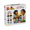 Construction toy LEGO DUPLO 10423 buildable people set, 71 pieces, for ages 3+, figures 260 mm height