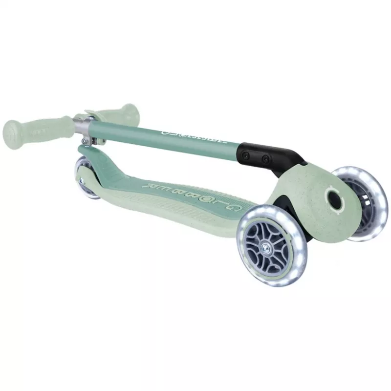 Primo Foldable Plus Lights Eco, Scooter Light Green