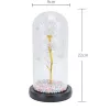 Eternal Rose in Glass Extralink Home, White LED Light