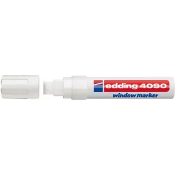 Chalk Marker Edding 4090 Chisel White