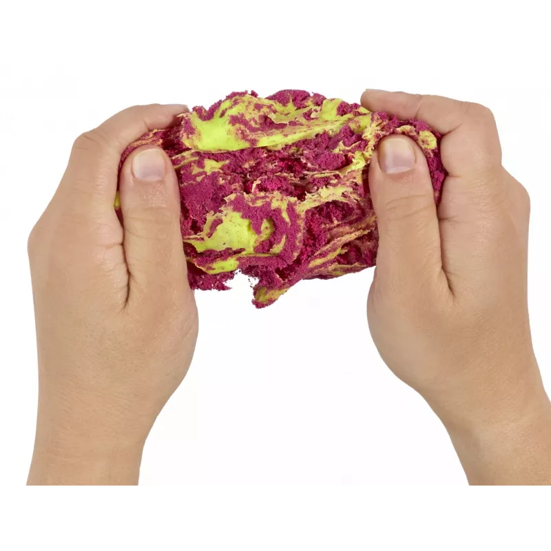 Plastic mass Wonder Factory Never Dry Dough, Lime Green, Pink