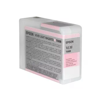 Epson Singlepack Vivid Light Magenta T580B00, Vivid light magenta, Pigment-based ink, 80 ml, 1 pc(s)