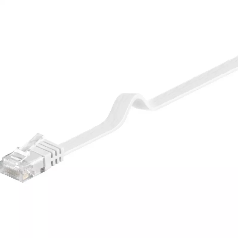 Wentronic 95150 Ethernet Patch Cable White