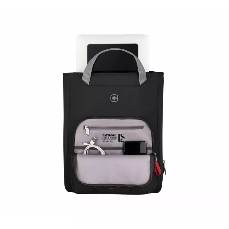 Ladies case Wenger SwissGear Motion Vertical Tote 39.6 cm 15.6 inch Black