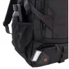 Backpack White Shark VOYAGER GBP-012 — black, durable water-resistant design