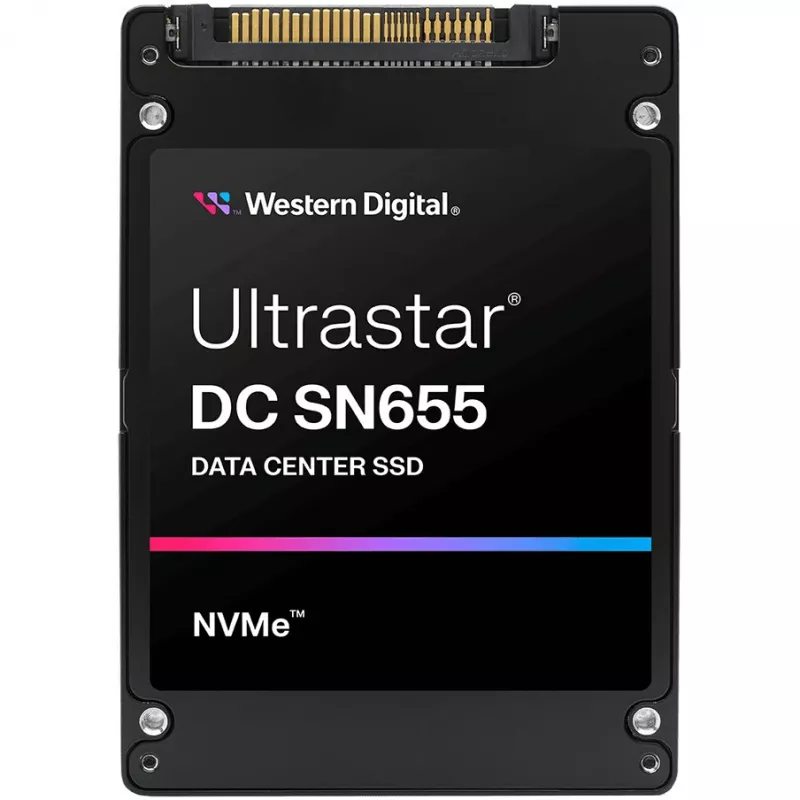 Western Digital Ultrastar DC SN655 15.3 TB and3 PCI Express 4.0 NVMe TLC 3D NAND SE (0TS2460)