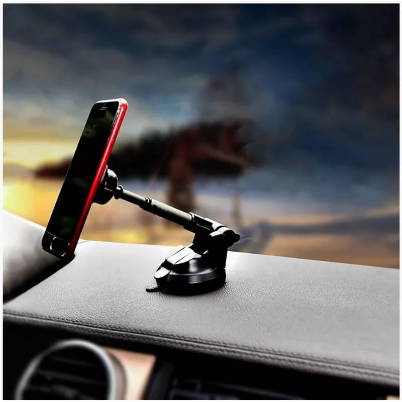 Phone holder Tellur MUM Magnetic Suction Cup Adjustable Black — magnetic adjustable mobile phone mount