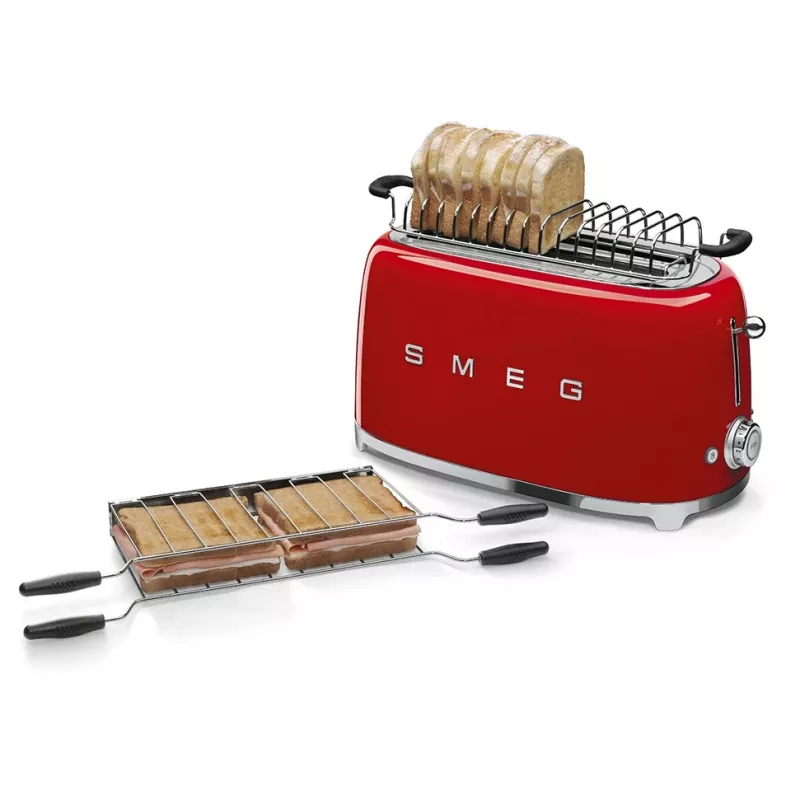 Smeg 50's Style Toaster TSF02RDEU Red