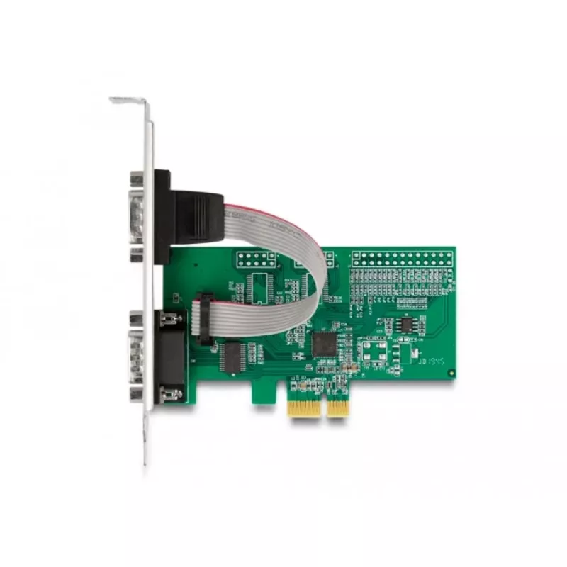 DeLOCK 89555 PCIe Serial Adapter Card - 2 x RS-232