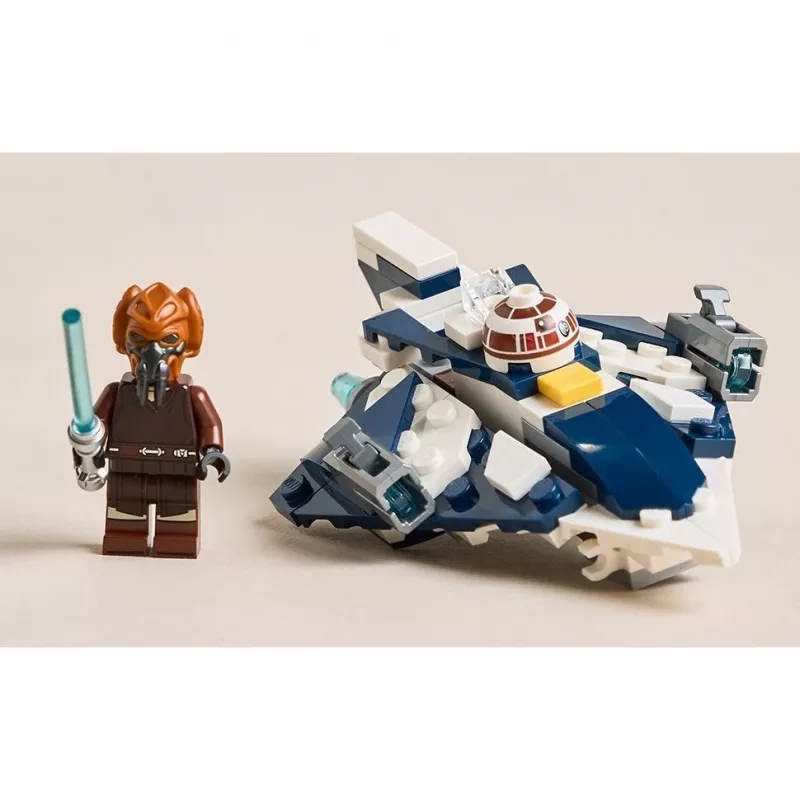 LEGO Microfighter Star Wars Plo Koon's Jedi Starfighter 75400 — 89 pieces, 1 minifigure, age 6+