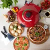 Pizza maker Petra PT5666VDE Bella Pizza 1200W non-stick surface, countertop pizza oven