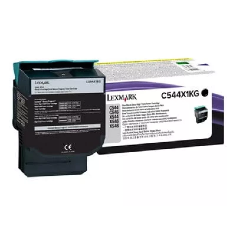 Lexmark C544X1KG - Ink black - for C544dn, C544dtn, C544dw, C544n, X544dn, X544dn RCS, X544dtn, X544dw, X544n