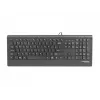 Natec Barracuda - Keyboard - US - Black - Keyboard - Yhdysvaltain Englanti - Black