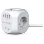 RealPower PowerBox 431 Power Extension 1.8 m 4 AC Outlets Indoor White