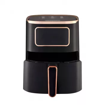 Hot air fryer HEINRICH'S HFR 8216 — 5.0 L, 1450 W, Black, LED, Touch controls
