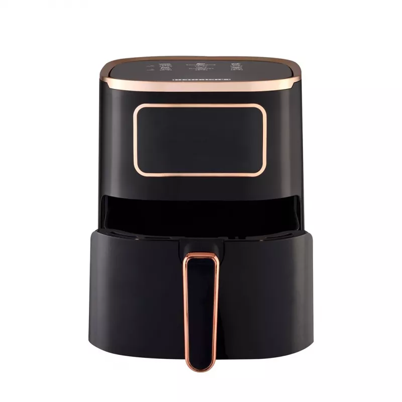 Hot air fryer HEINRICH'S HFR 8216 — 5.0 L, 1450 W, Black, LED, Touch controls