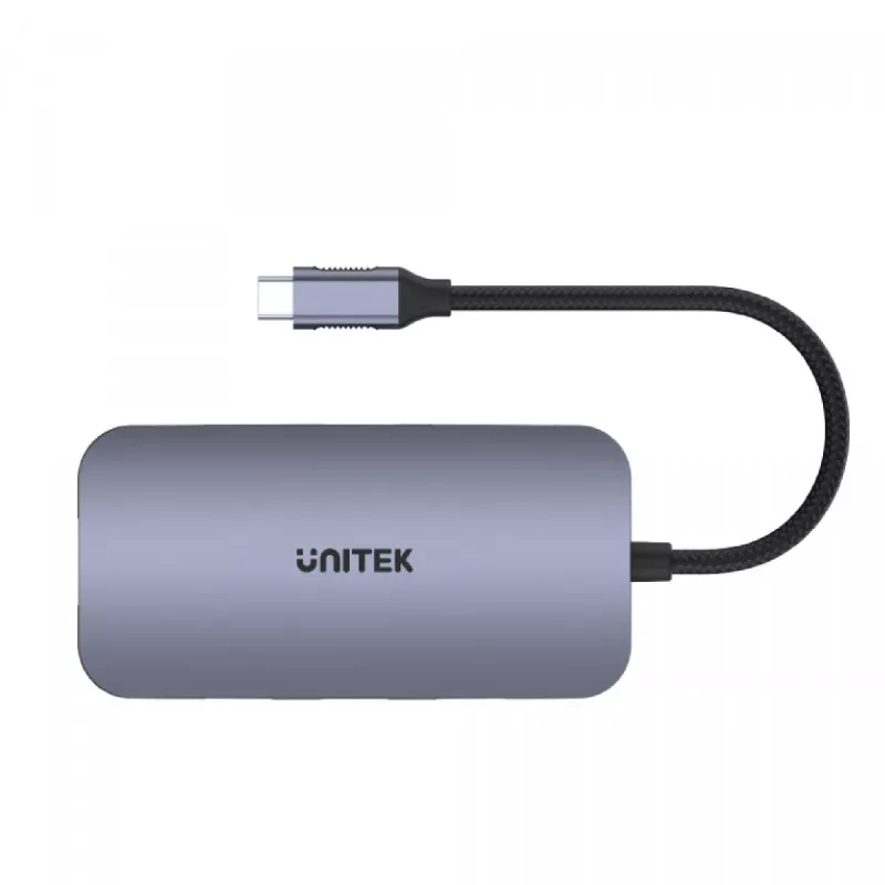 UNITEK D1071A interface hub USB 3.0 SuperSpeed 5 Gb/s Silver