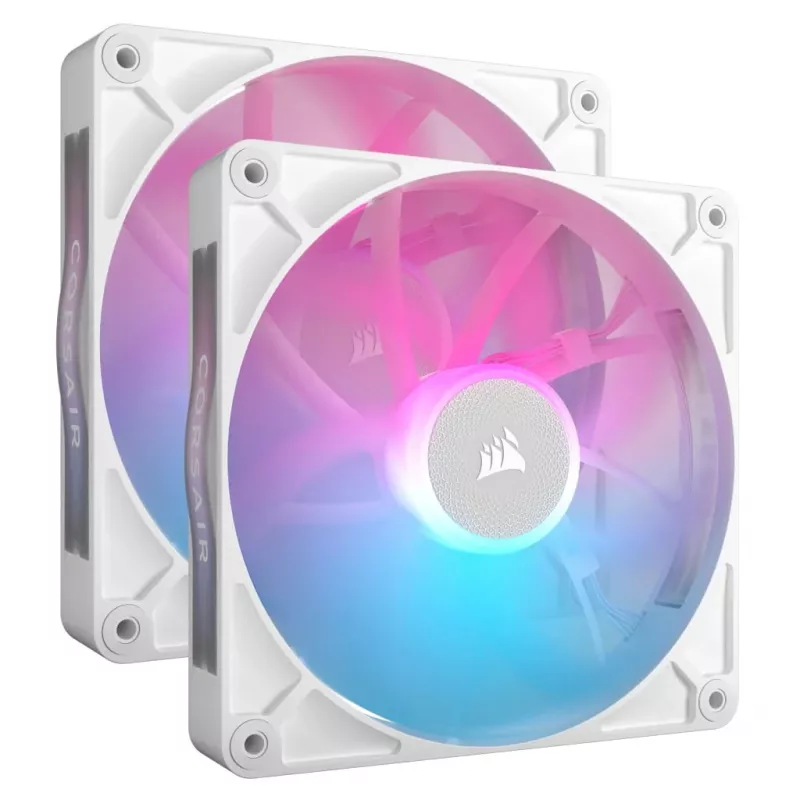 Corsair iCUE LINK RX140 ARGB 140mm White 2-Pack
