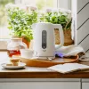 Electric kettle Adler AD 1379w — 1.7 L, up to 2200 W, white, 360° swivel base, polypropylene